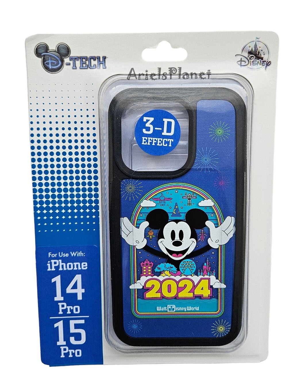 2024 Walt Disney World 4 Parks Mickey Mouse IPHONE 14 Pro & 15 Pro Cover