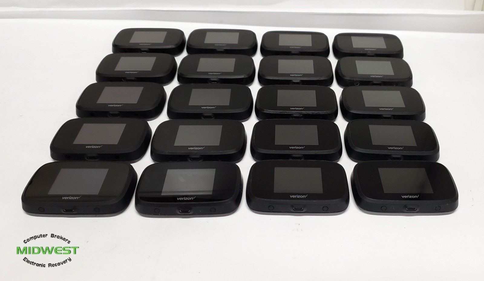 (Lot of 20) NOVATEL Verizon MiFi 7730L 4G LTE Jetpack Mobile Hotspot Tested