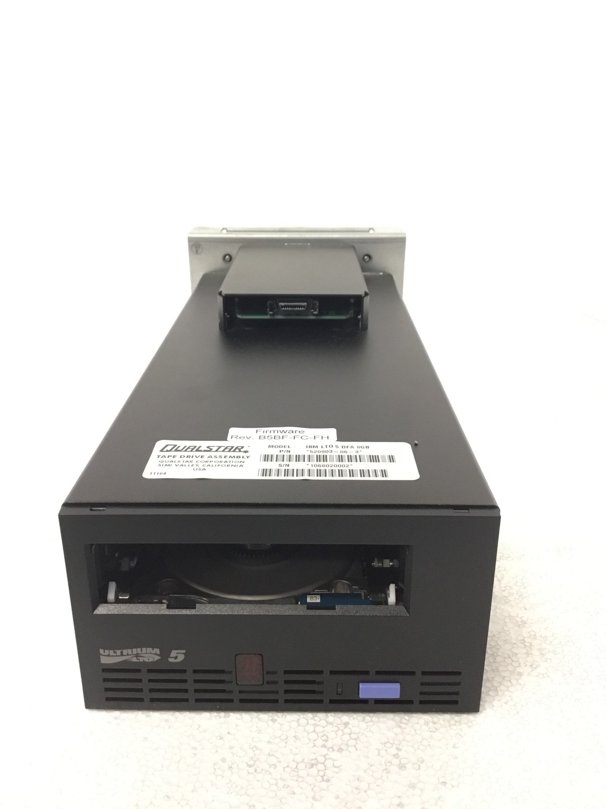 IBM LTO-5 DFA Tape Drive 8Gb FC /PN 520903-06-3 Pulled from Qualstar XLS WORKING