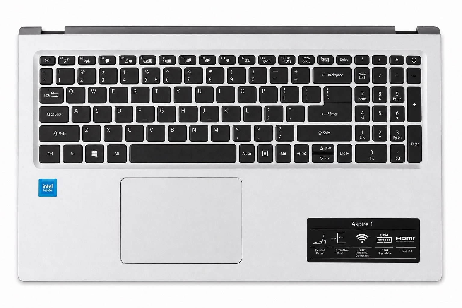 New Acer Aspire A115-32/ N23C3 Palmrest Keyboard 15.6" US And Bottom Cover