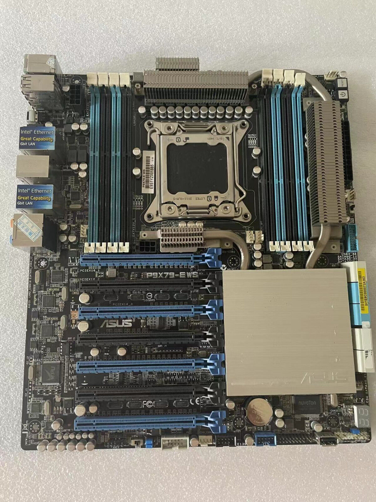 ASUS P9X79-E WS Motherboard Chipset Intel X79 LGA2011 DDR3 With a I/O 