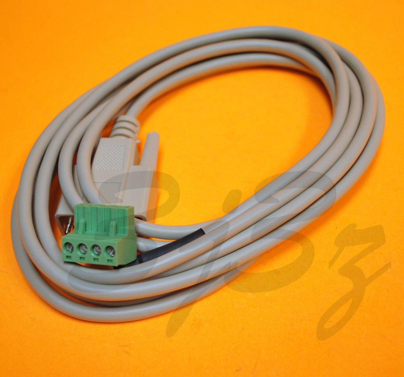 Serial Interface Cable 10ft w/ 5.08 4-pin Terminal Plug