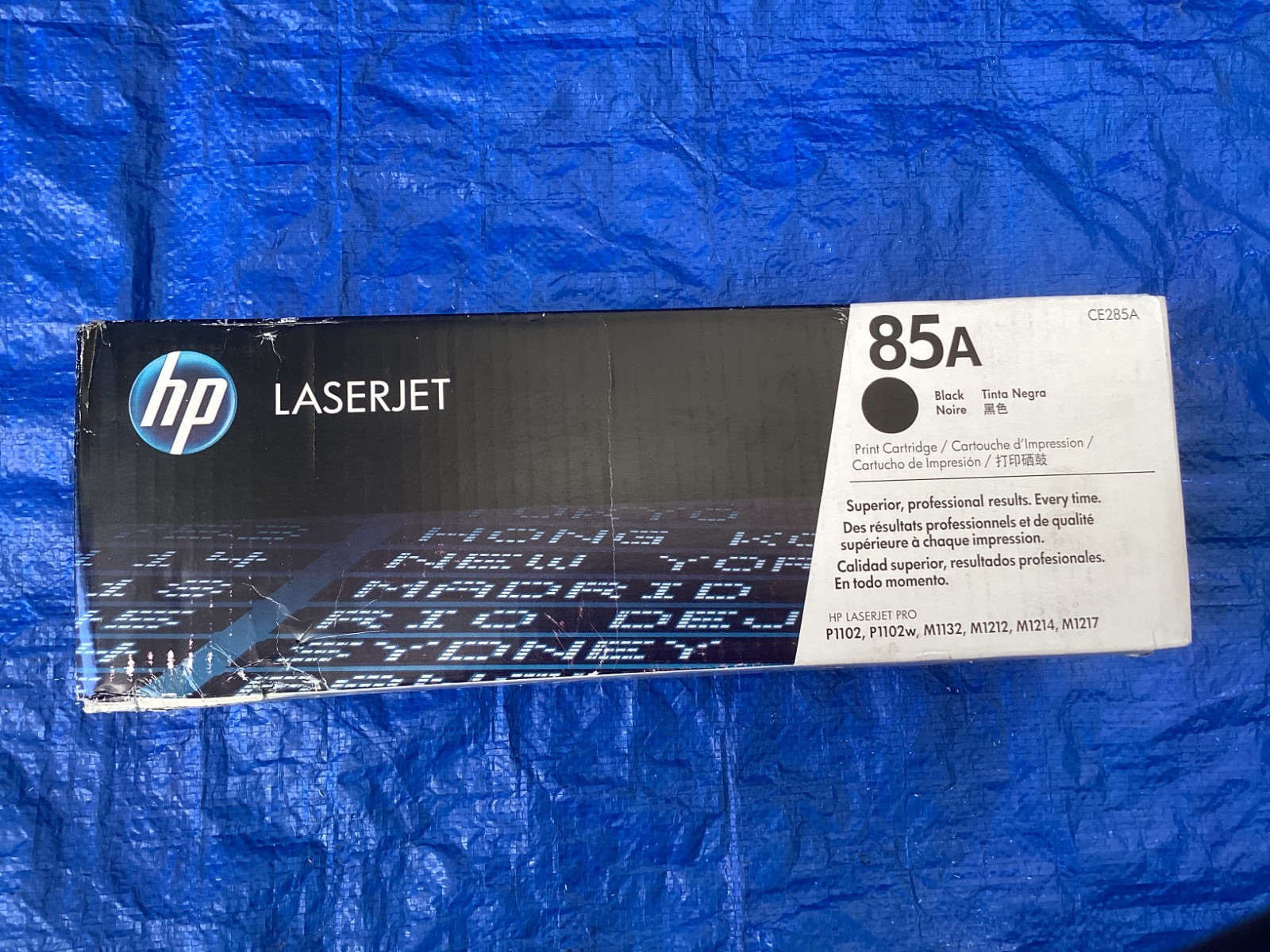 NEW Genuine HP LaserJet 85A Black Toner Cartridge CE285A