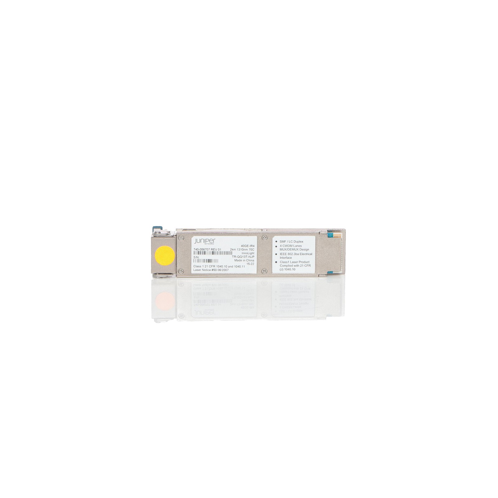 Juniper JNP-QSFP-40GE-IR4 Transceiver II price incl VAT 3 yr warranty* B2B