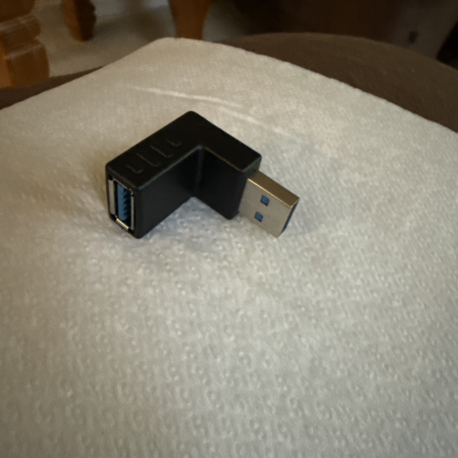One Piece USB 3.0 90 Degree Adapter A Male to Female Right Angle Connector