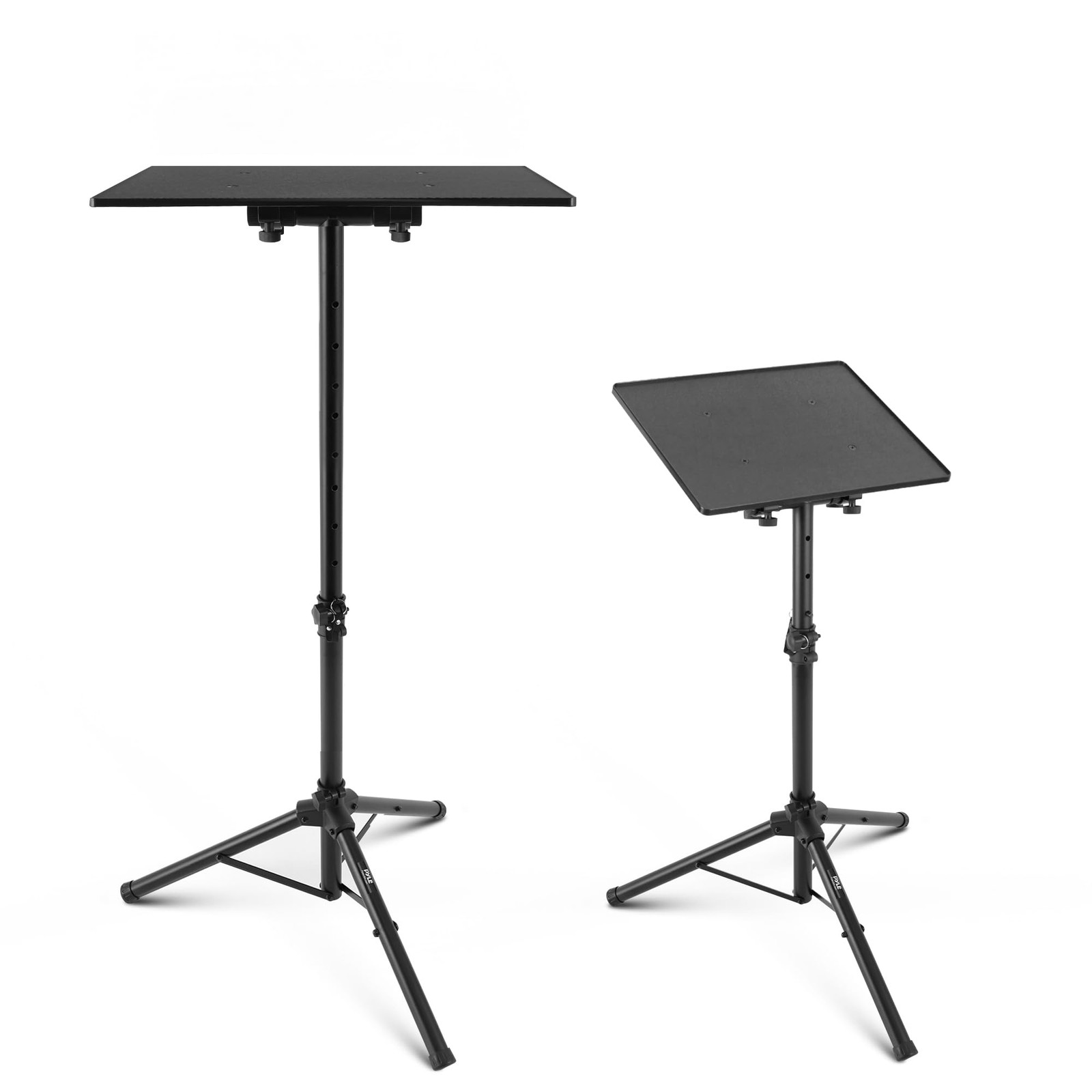 PYLE-PRO Universal Laptop Projector Tripod Stand - 14'' x 11'', Black