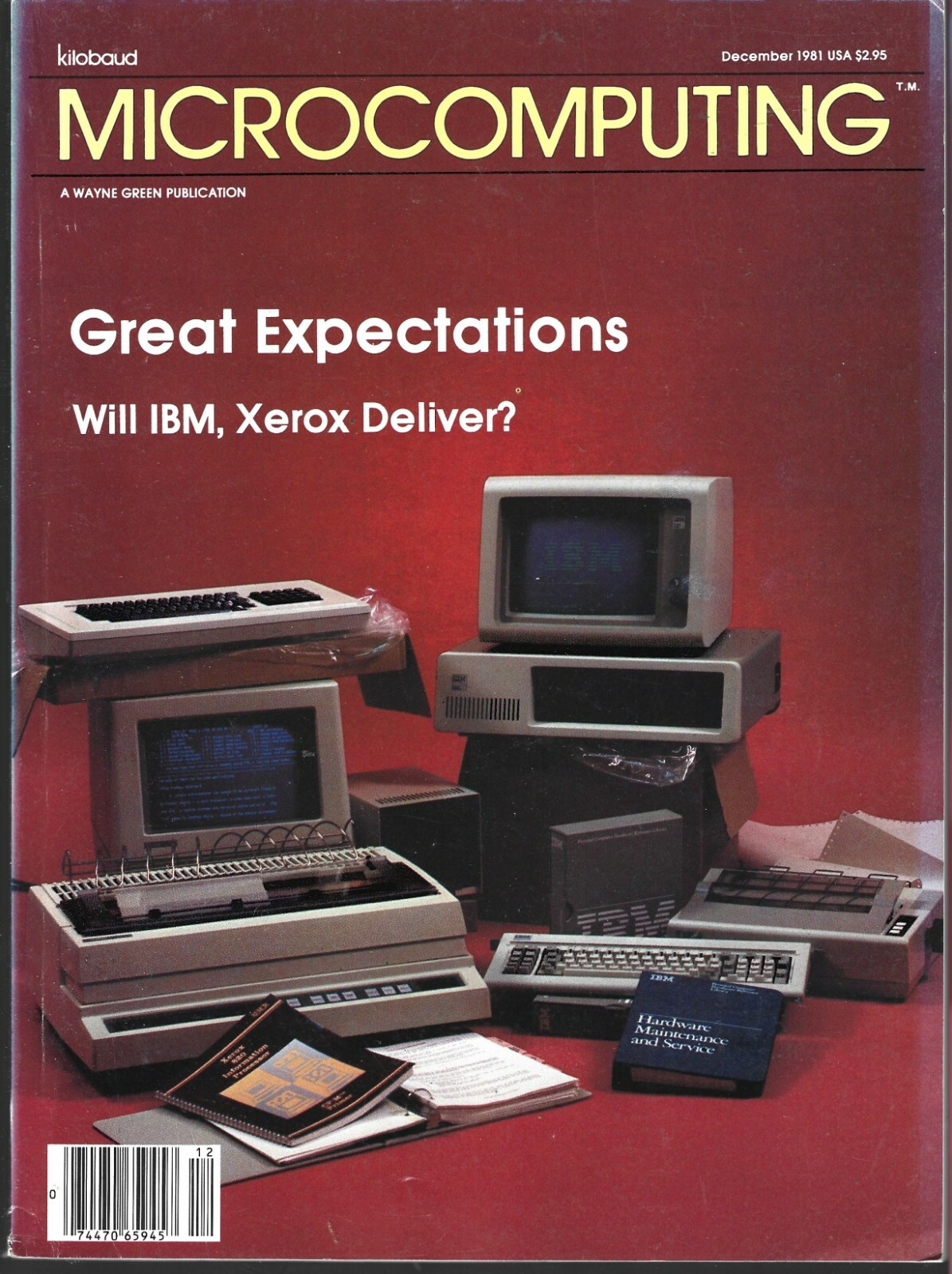 KILOBAUD MICROCOMPUTING MAGAZINE #60 11/81 DECEMBER 1981 (VF-)