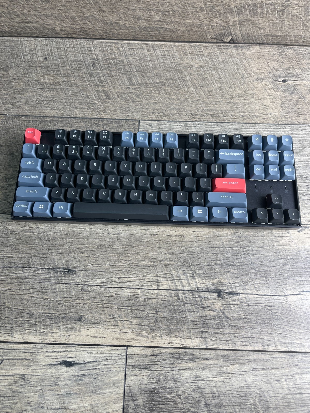 Keychron K8 Pro K8P-G2 Wireless Mechanical Keyboard Black Blue Programmable