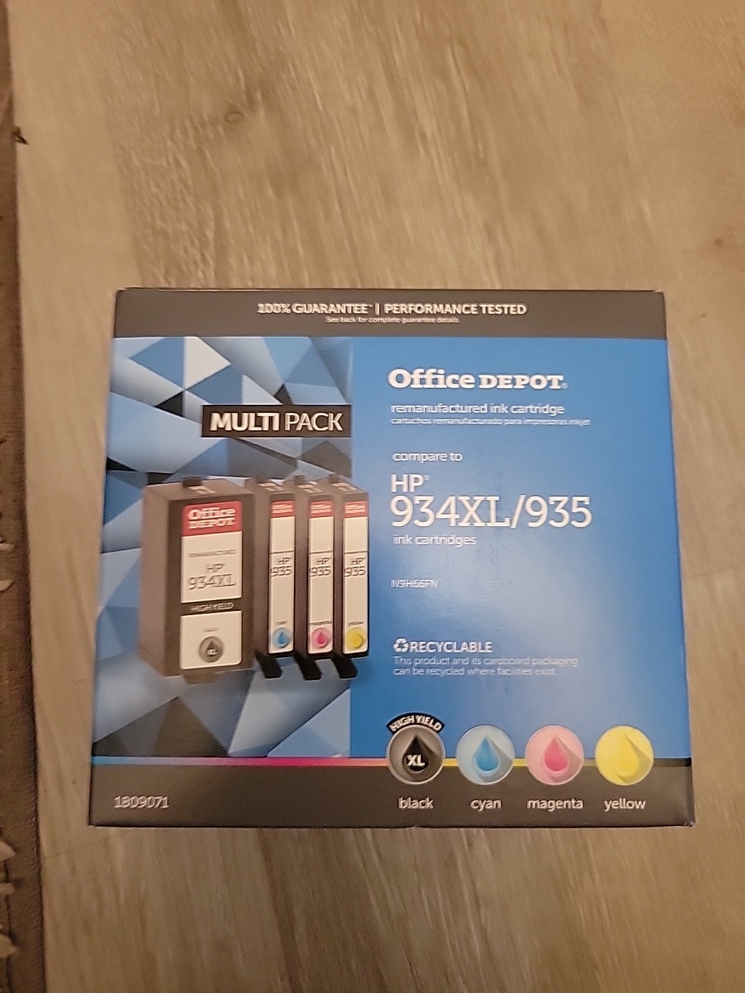 Office Depot for HP 934XL Black / 935 Color Ink Cartridges