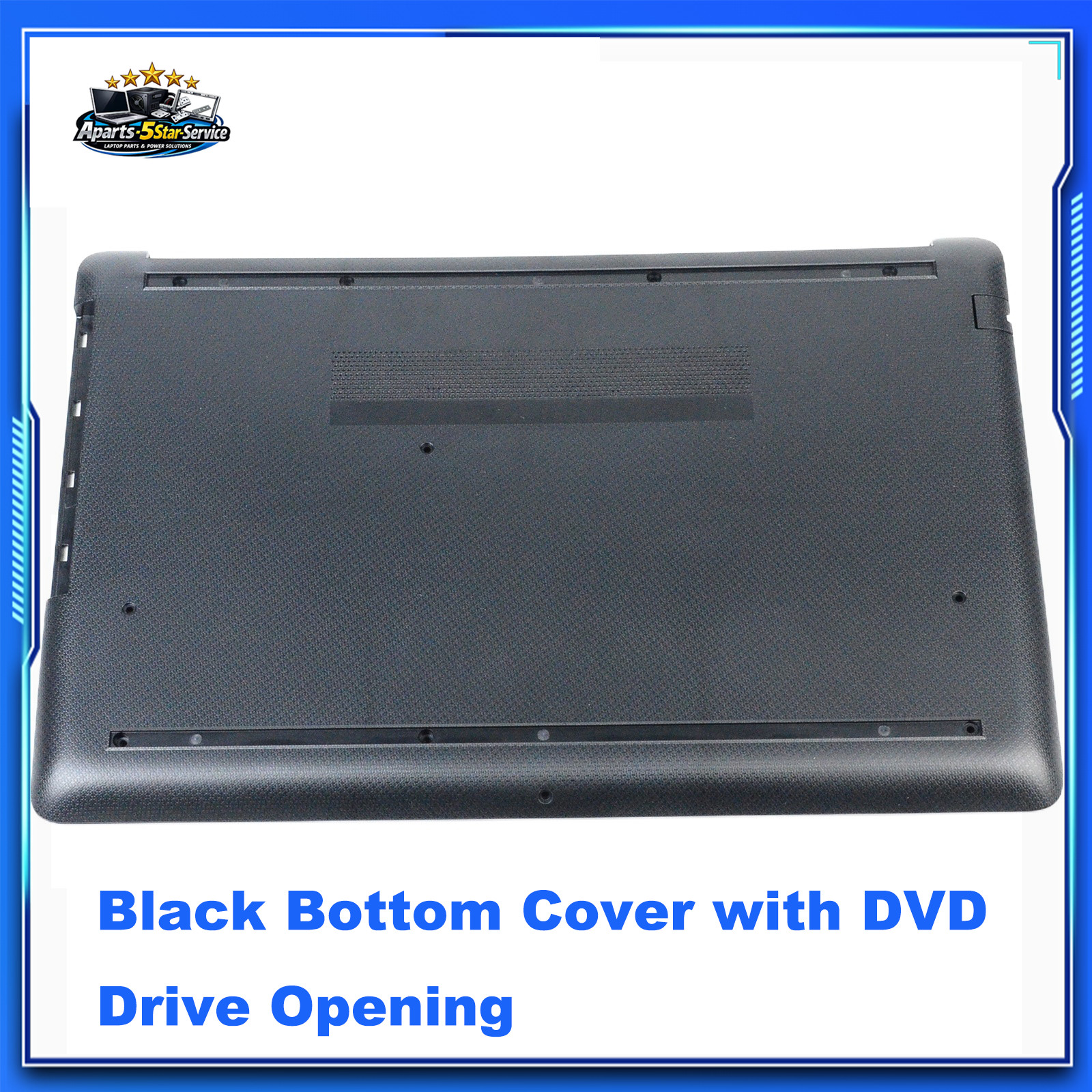 New Bottom Case For HP 15-DA 15-DB 15T-DA 15T-DB Black Base Cover w/DVD