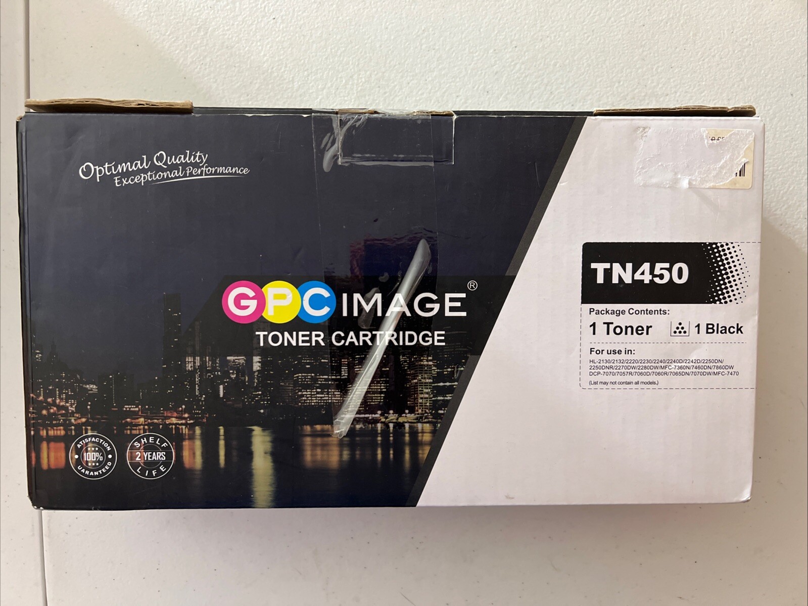 NEW TN450 TN-450 High Yield Toner Cartridge For Brother