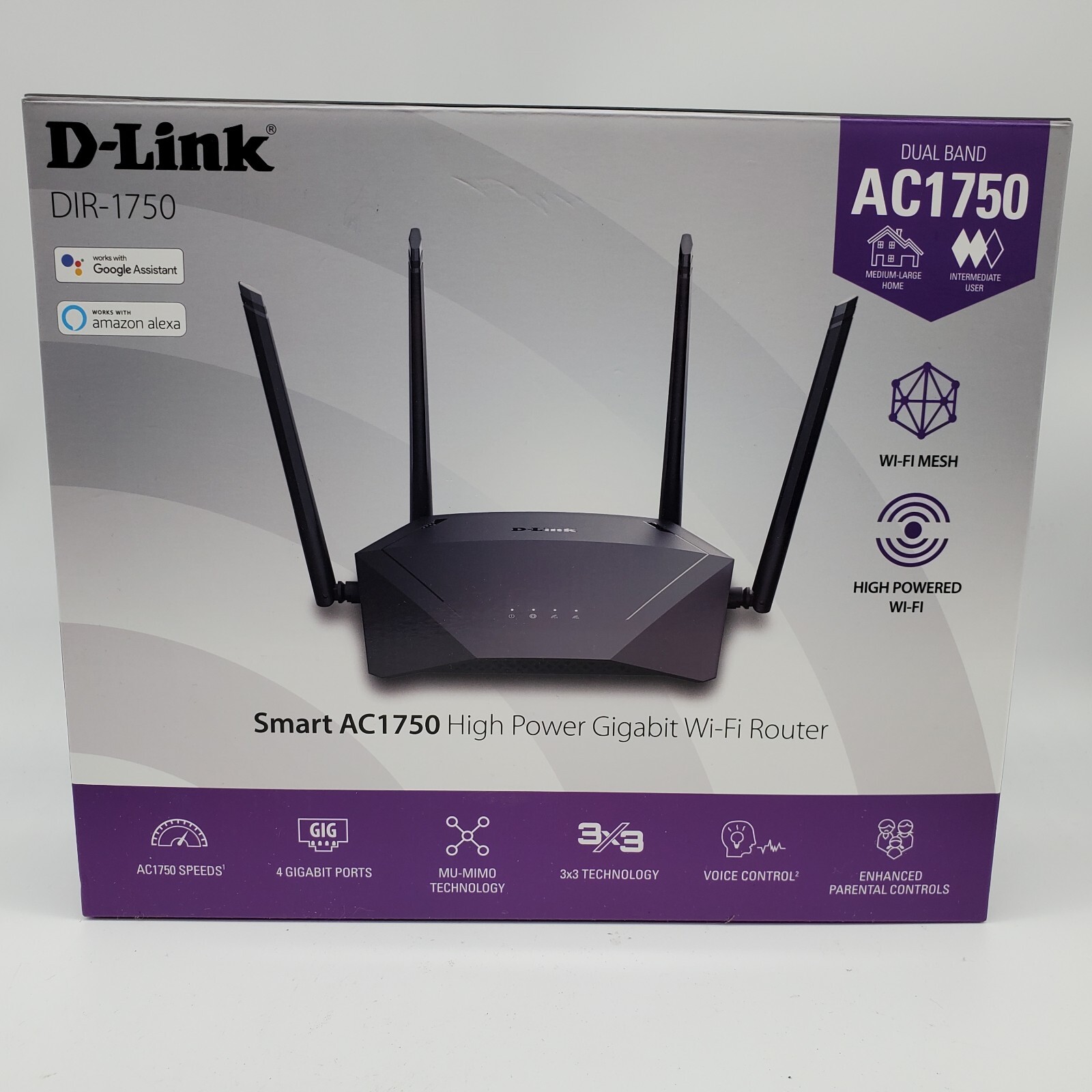 D-Link Smart AC1750 Dual Band GB Wi-Fi Router