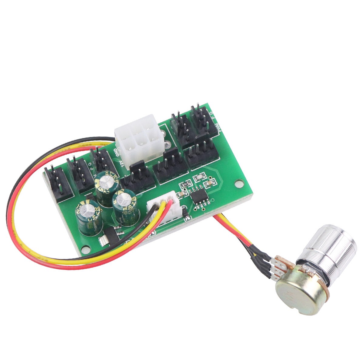 PWM DC 12V 8Miner PC FAN Speed Control 8-Channel Controller Governor 4-PIN HUB