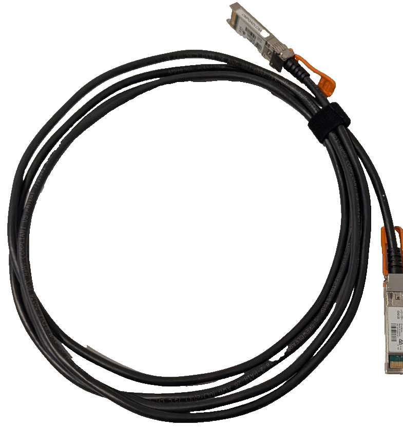 Cisco SFP-H25G-CU3M 37-1792-01 25GBASE-CU SFP28 Passive DAC Twinax Cable