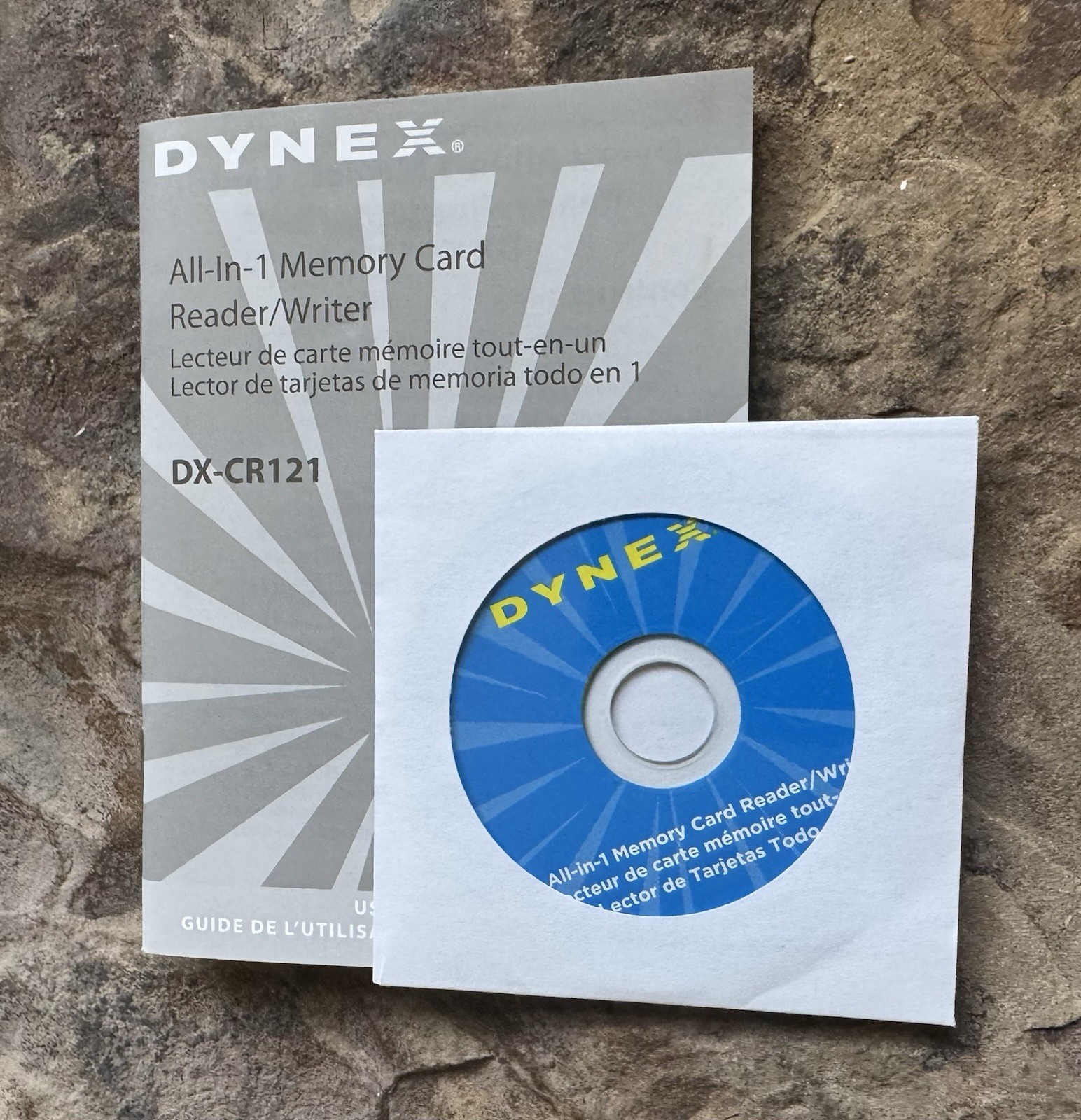 Dynex All-In-1 External Card Reader/Writer, Model DX-CR121 Software Only