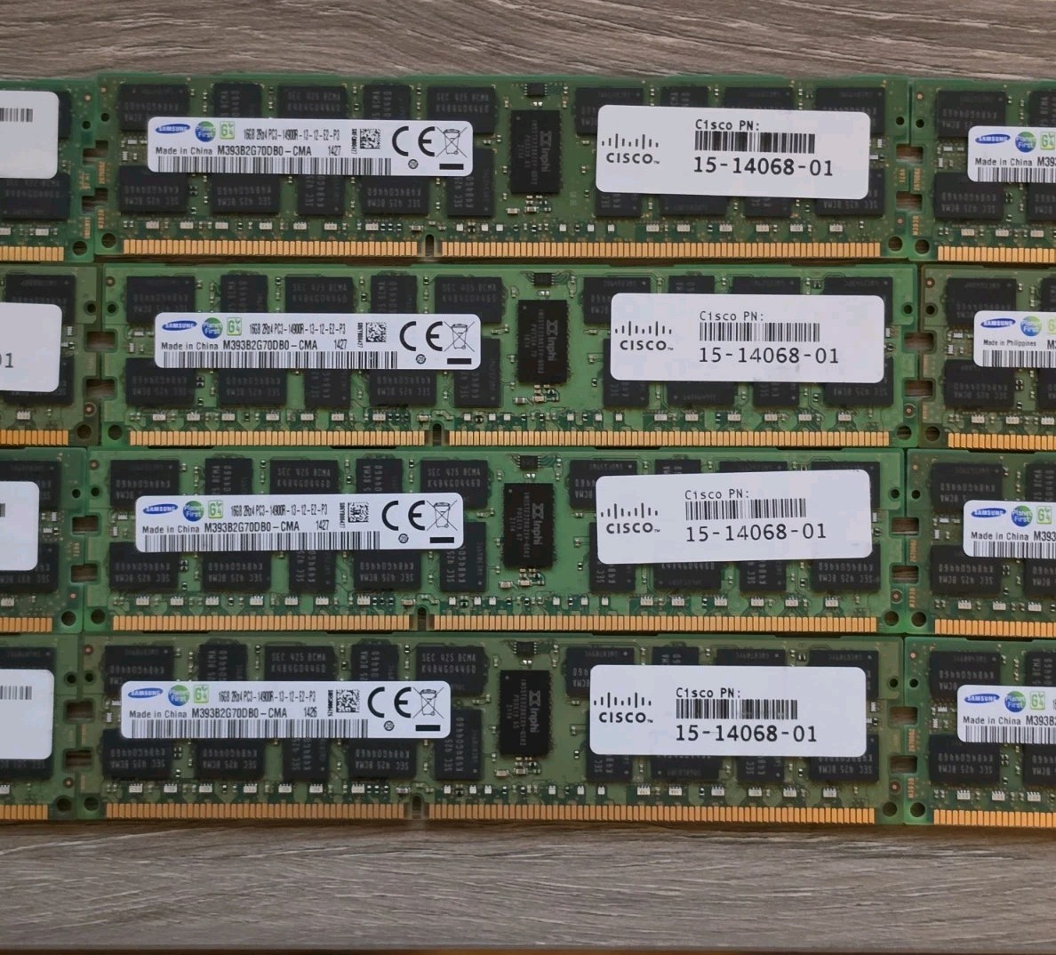 CISCO UCS-MR-1X162RZ-A 15-14068-01 16GB 2RX4 PC3-14900R 1.5V MEMORY