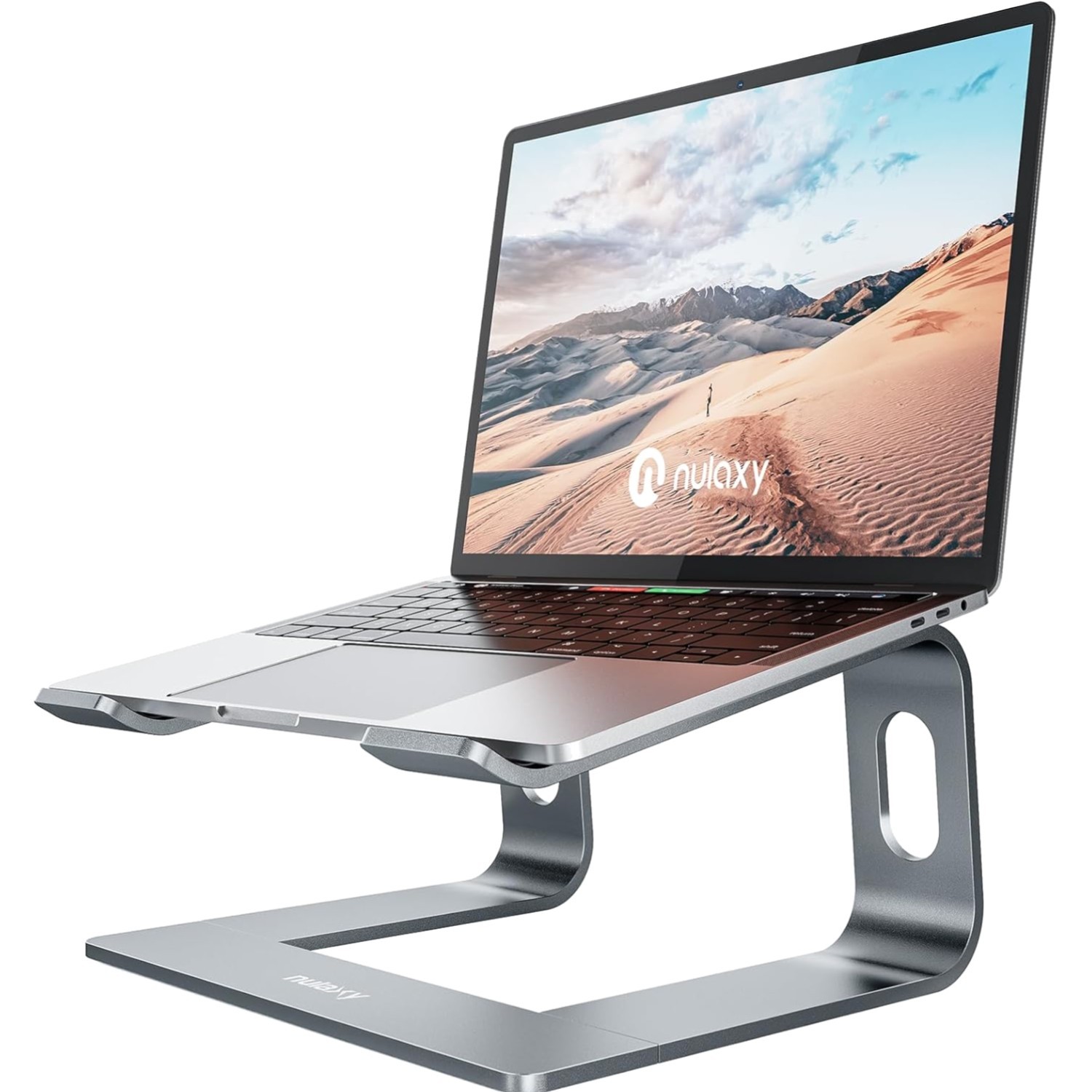 Portable Laptop Stand with Detachable Aluminum Design - Perfect for Home Office