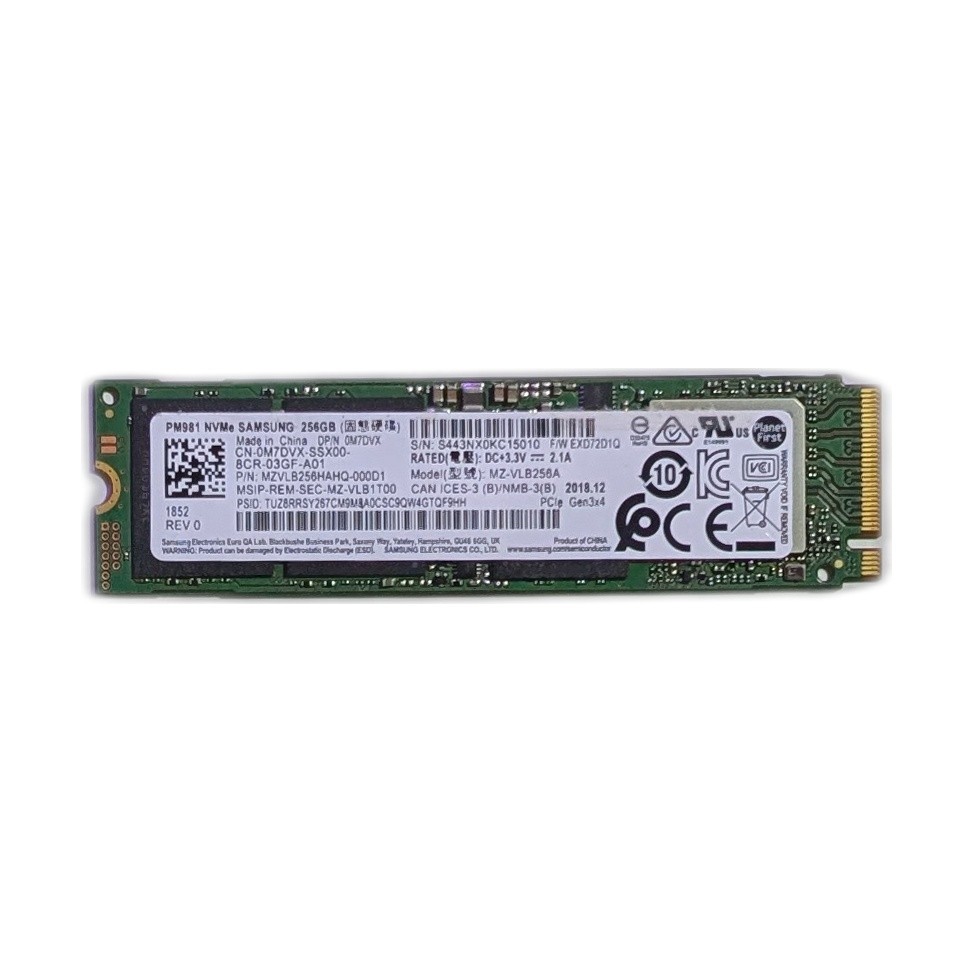 SAMSUNG PM981 PCIE M2 2280 250GB 970 980 990 EVO PLUS 256GB INTERNAL NVME SSD