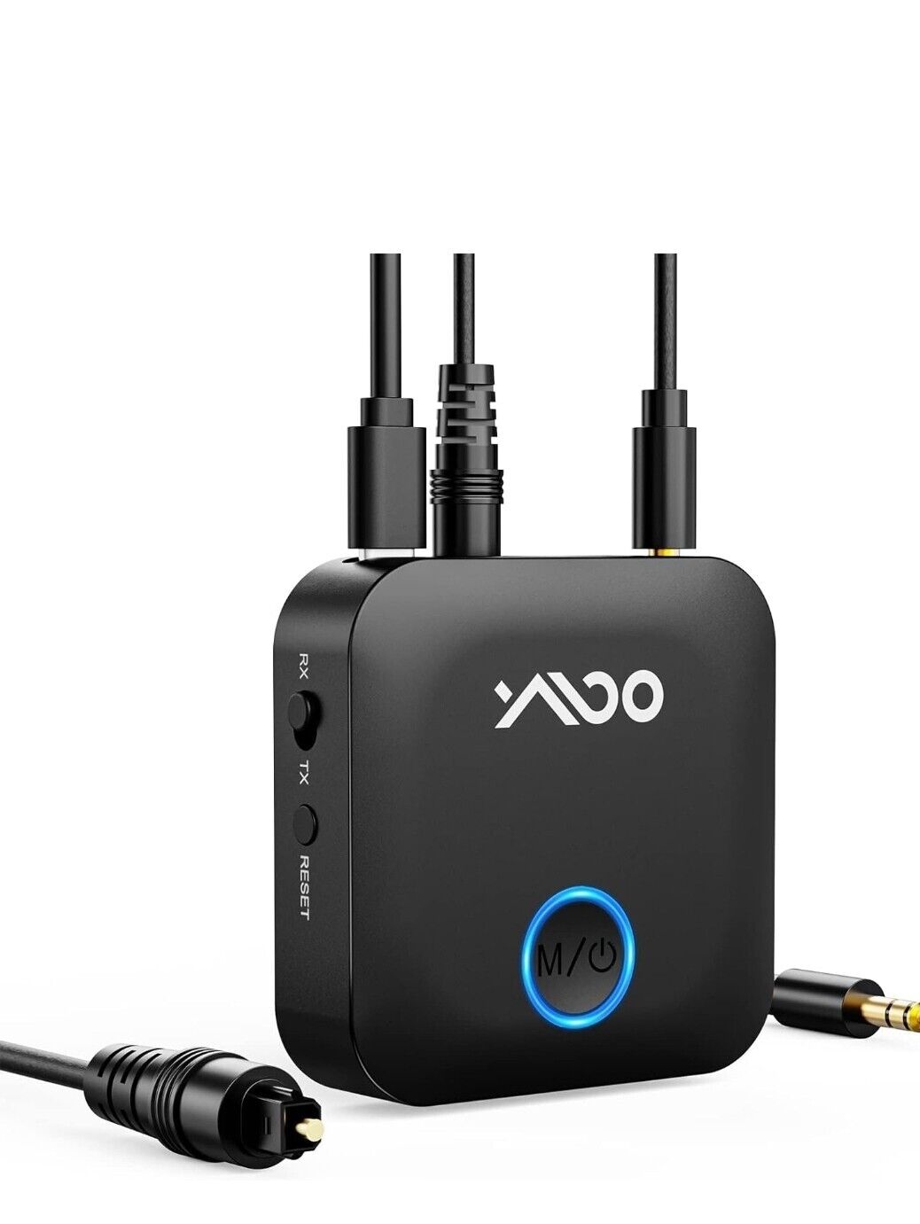 YMOO Wireless Audio Adapter Bluetooth 5.3 Transmitter Receiver for TV B06T5