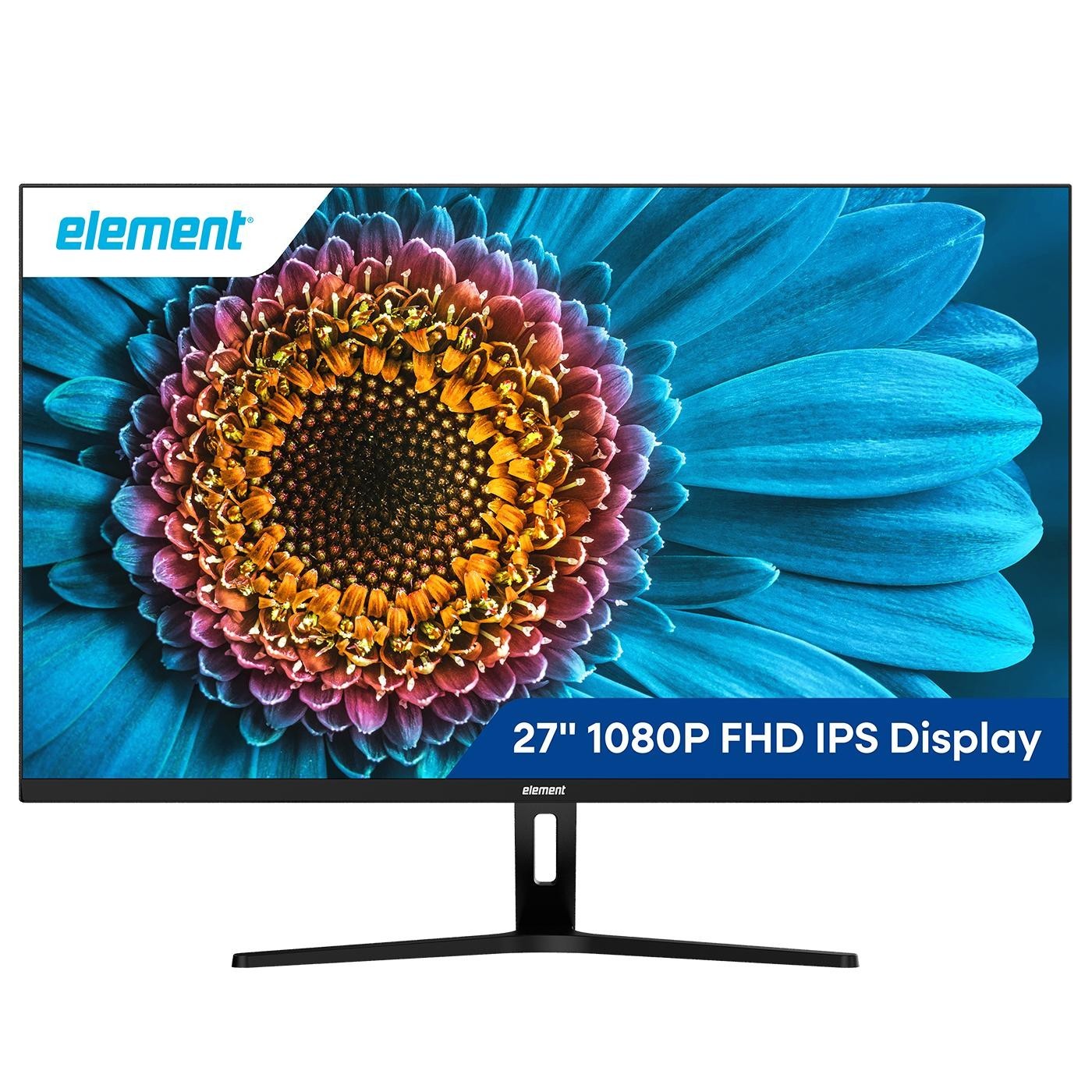 Element EM2FPAB27B 27" 1080p IPS LED Frameless Monitor HDMI VGA 75Hz