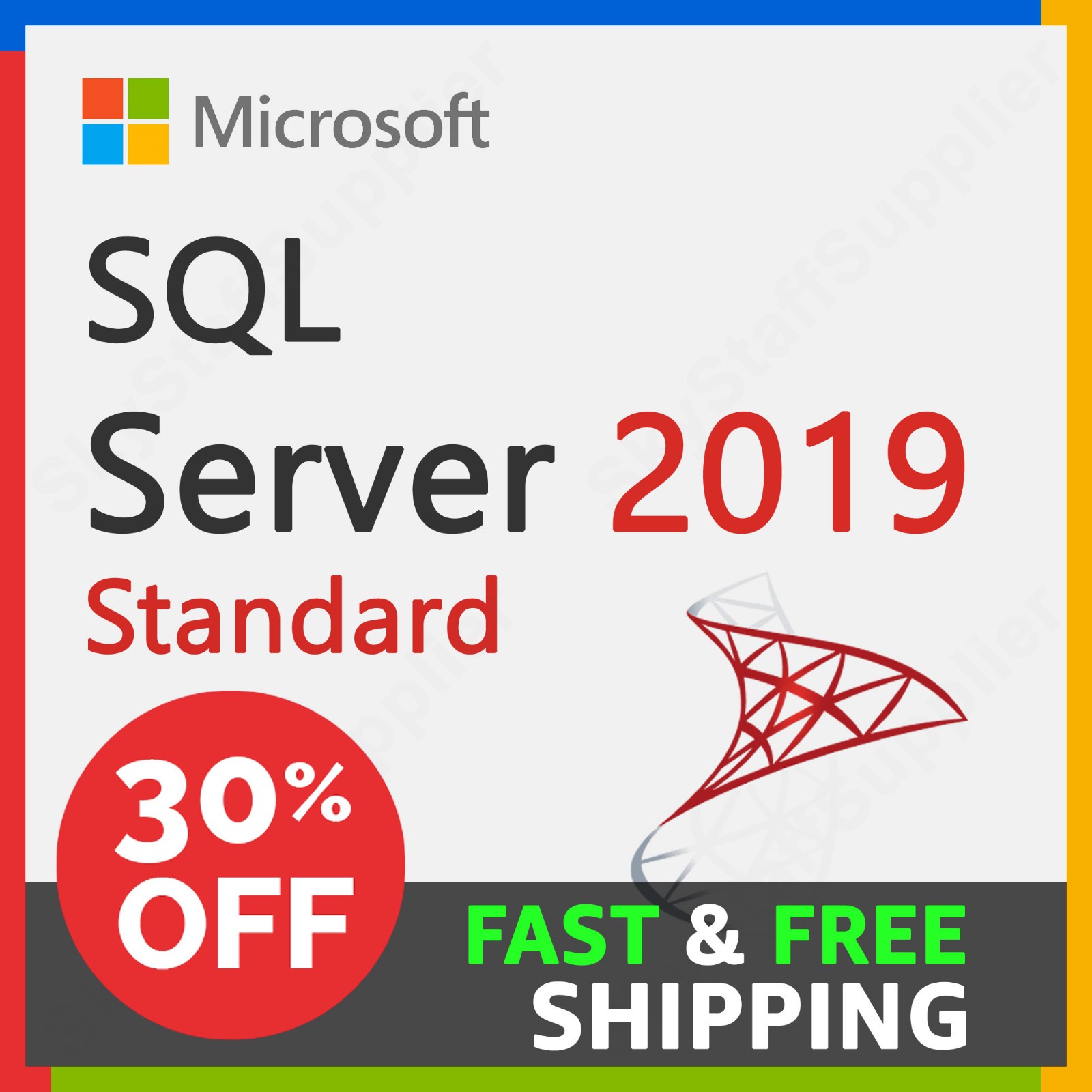Microsoft SQL Server 2019 Standard Edition - FULL License + 25 CAL - NEW RETAIL