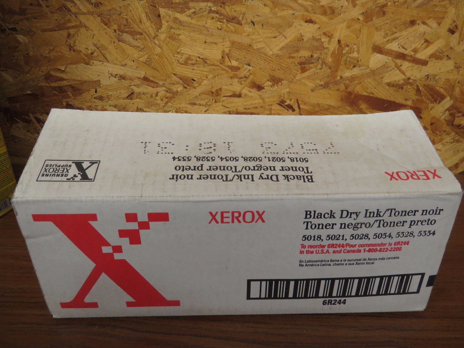 + XEROX 6R244 Black Dry Ink Toner for Multi Copier 6R1054 one cartridge 