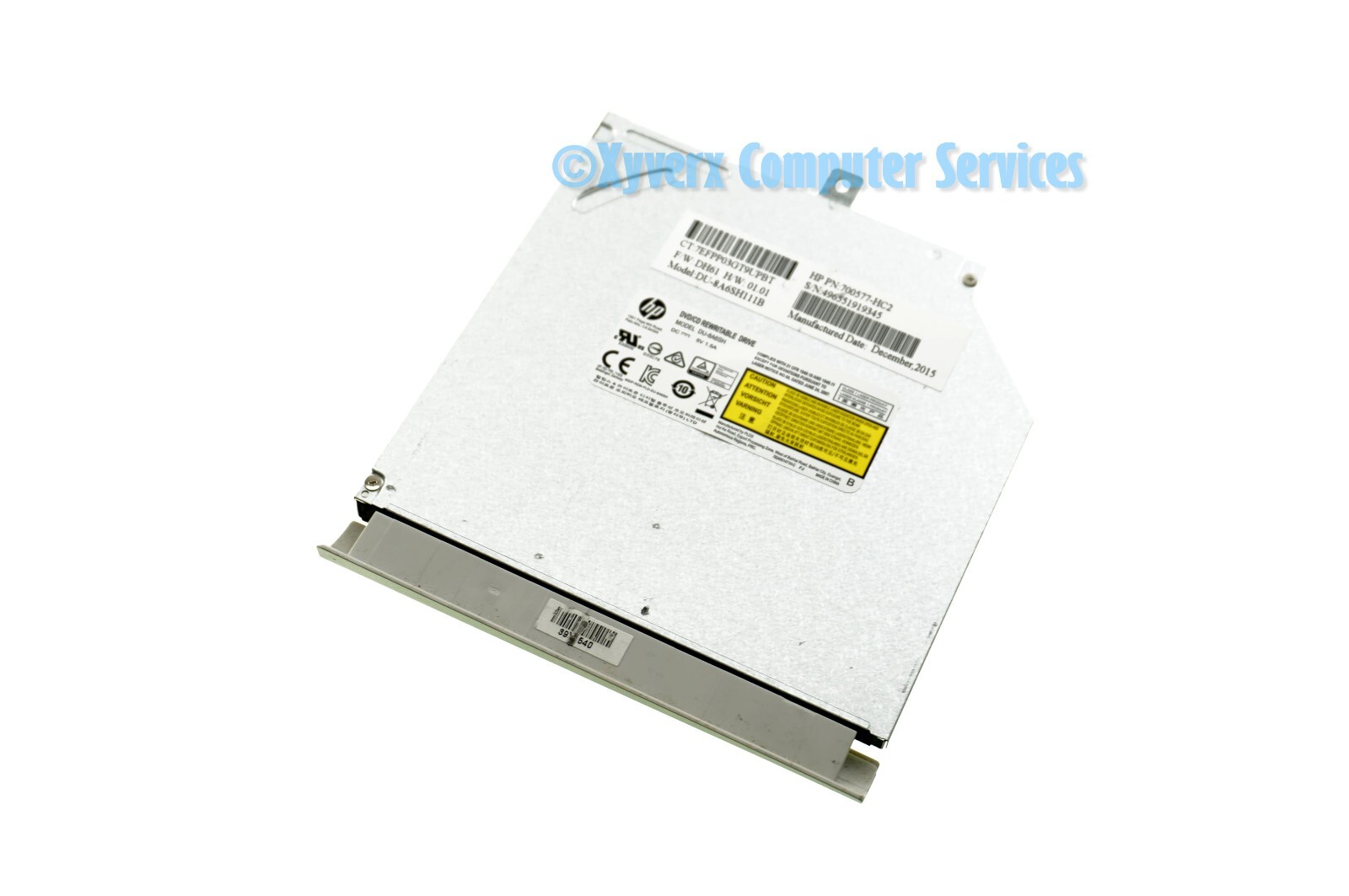 809328-001 DU-8A6SH GENUINE HP DVD DRIVE W BEZEL 15-AB 15-AB243L(GRADE B)(CG36)