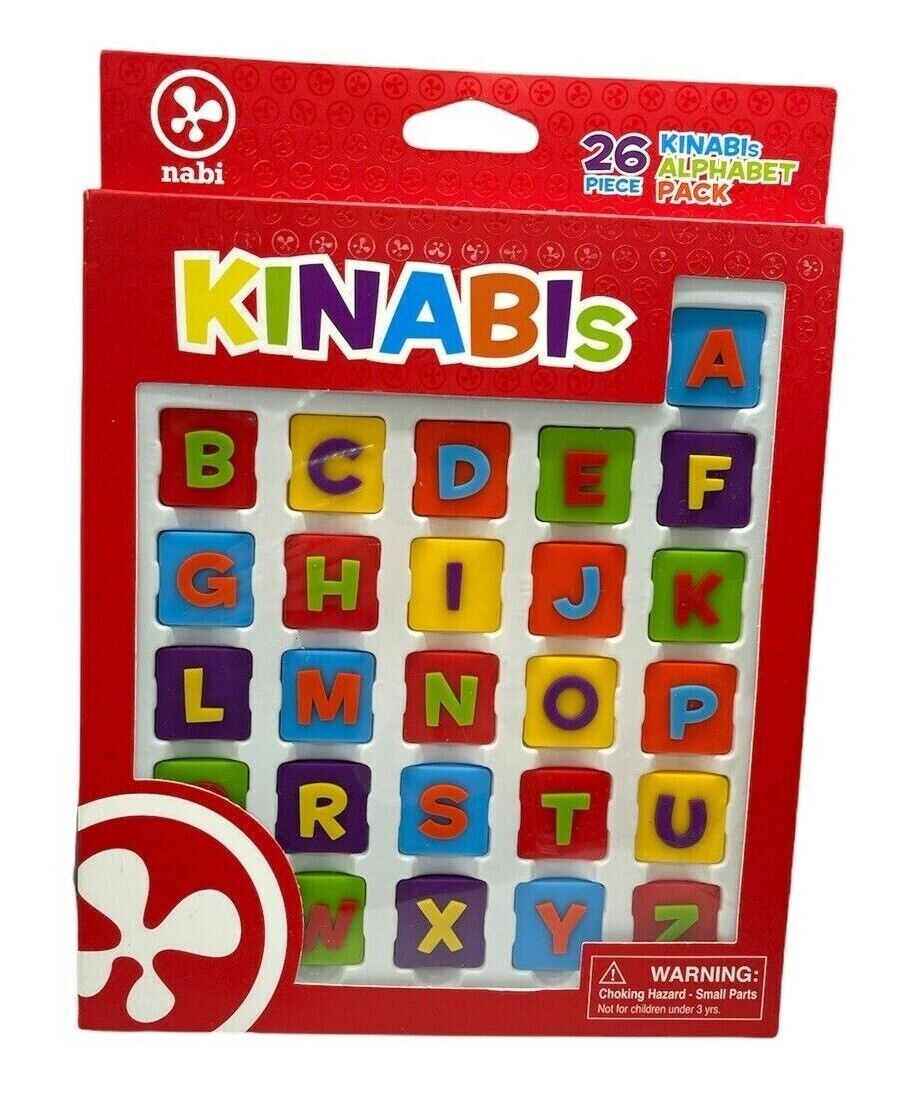 Nabi Fuhu Kinabi's 26 Piece Full Letter Alphabet Tile Pack  Set of 3