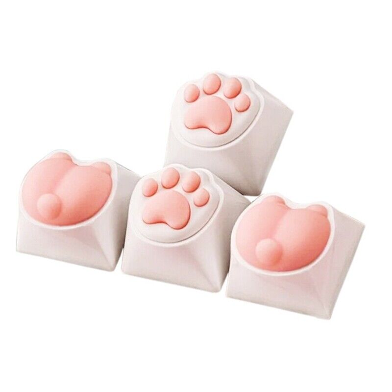 Keycaps Set Personality Paw Keycaps for MX Structure Mechanical Keys