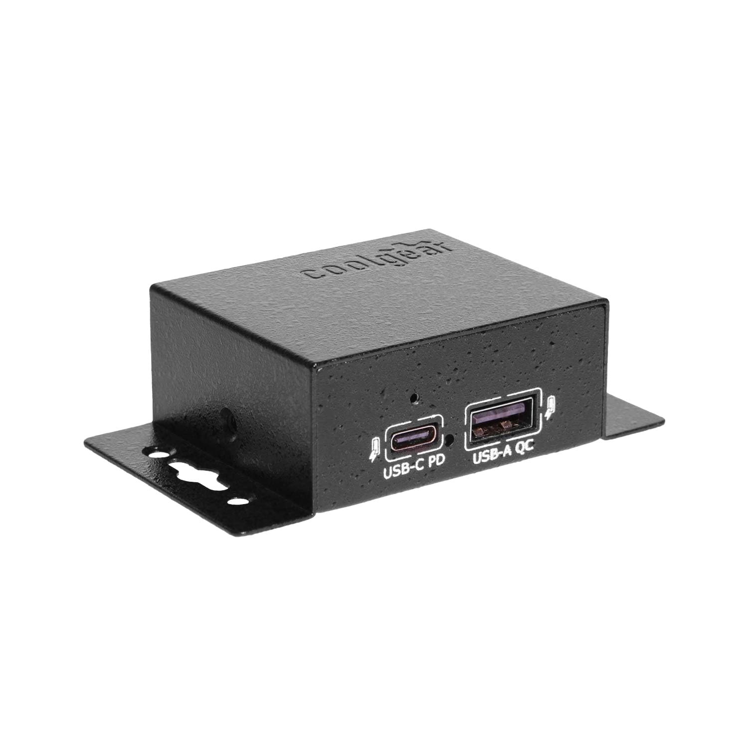 Coolgear CG-PD60PPS 75W Dual Port USB-A USB-C PD Charger QC 4.0 PPS Industrial