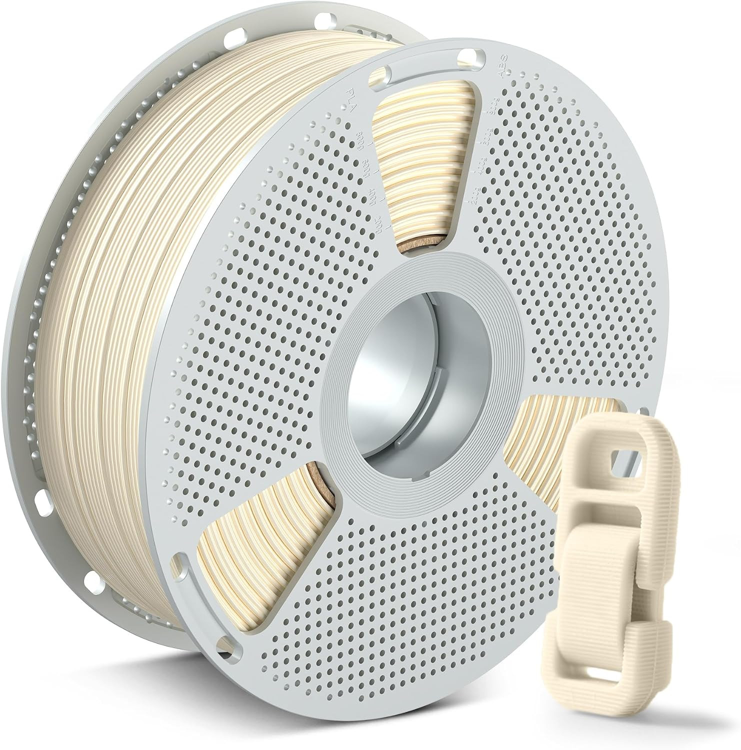 Nylon Filament 1.75Mm, Nylon 6+66 PA Filament, 1KG, Natural White
