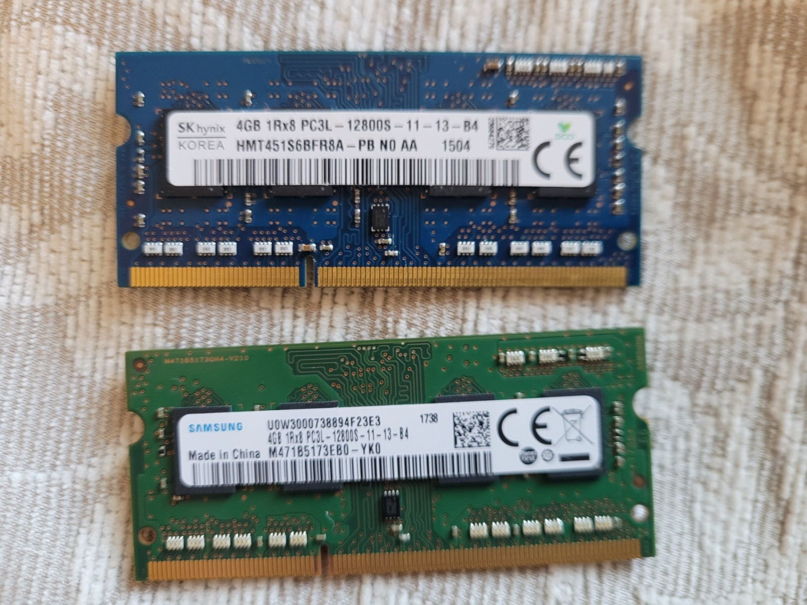 8GB 2 x 4GB PC3-12800S Laptop SODIMM DDR3 1600 MHz 204pin Memory RAM 8G 4G KIT