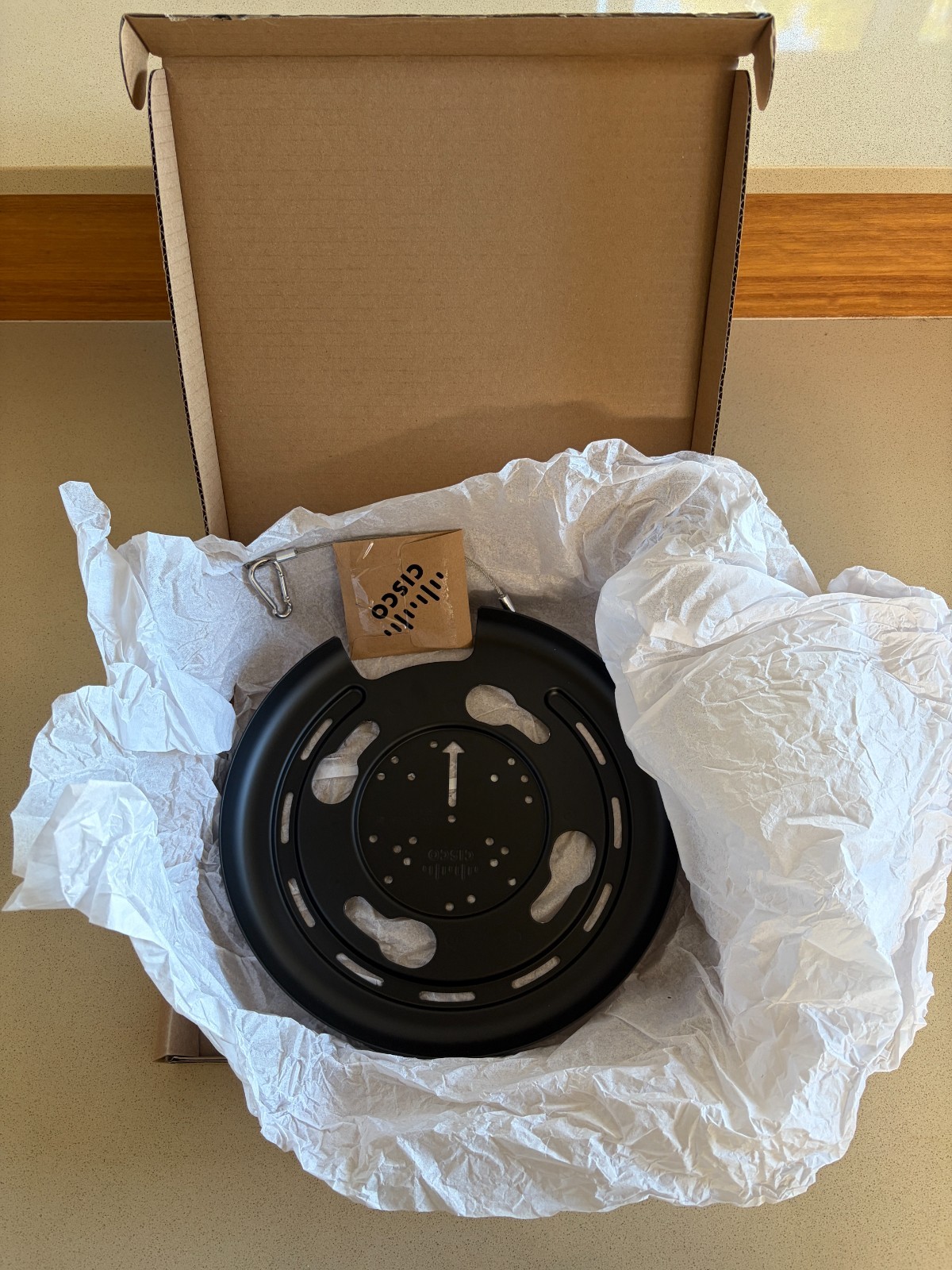 Cisco Ceiling Microphone Pro Mount - Black