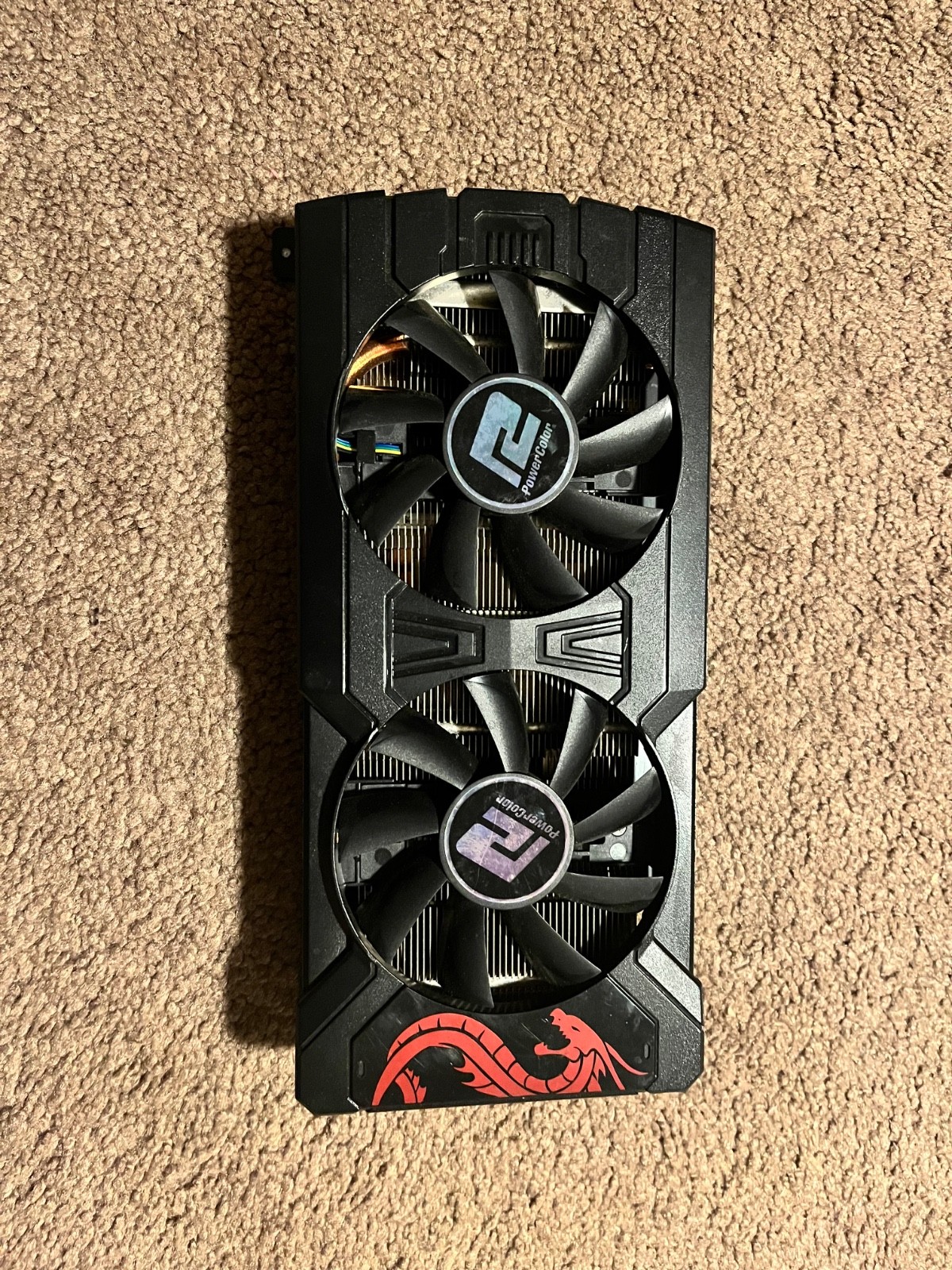 PowerColor | AXRX 570 4GBD5-2DHD/OC | Red Dragon 4GB GDDR5 Graphics -  FOR PARTS
