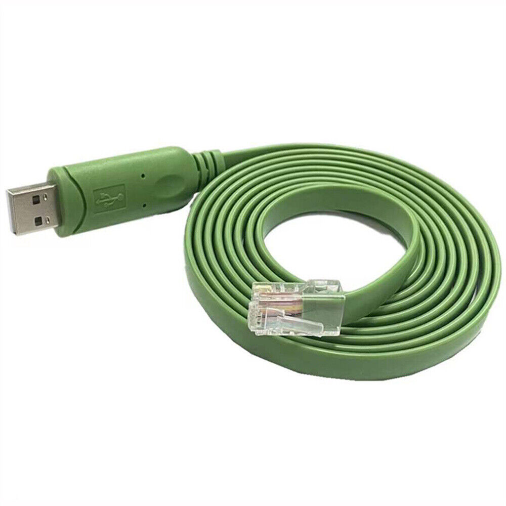 1.5M USB to RS232 Serial to RJ45 CAT5 Console Adapter Cable for Cisco Routers