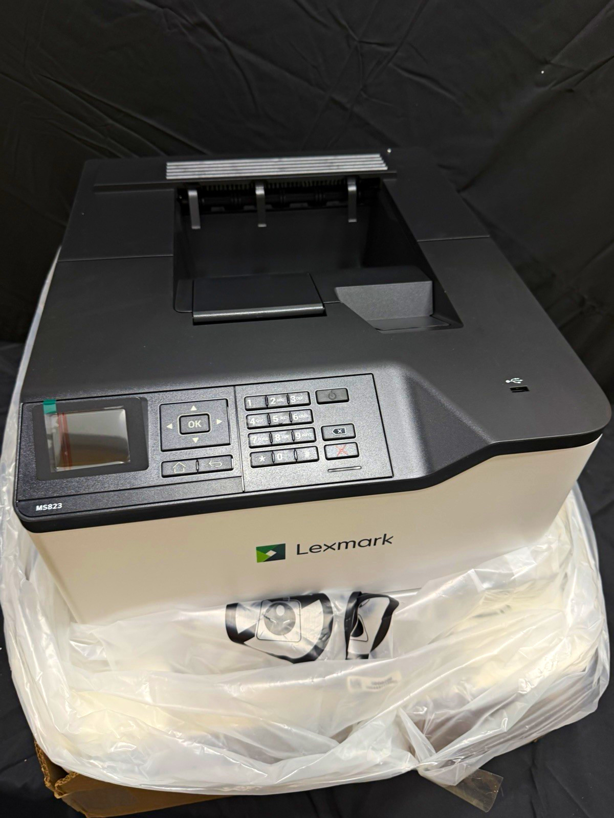 Lexmark MS823 Mono Laser Printer Duplex Networkable 65ppm USB 50G0200