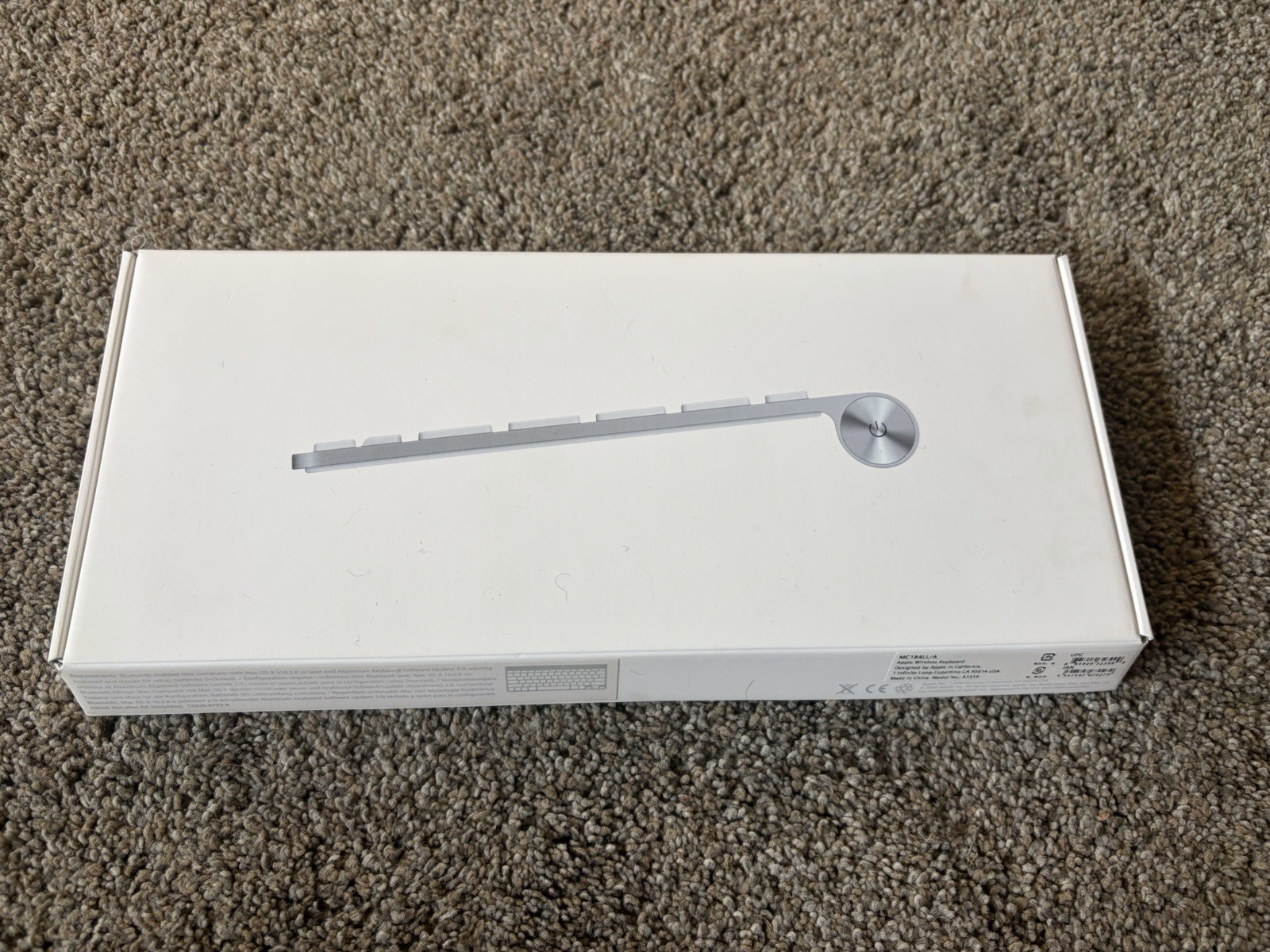 New Open Box Apple A1314 Wireless Keyboard - MC184LL/A