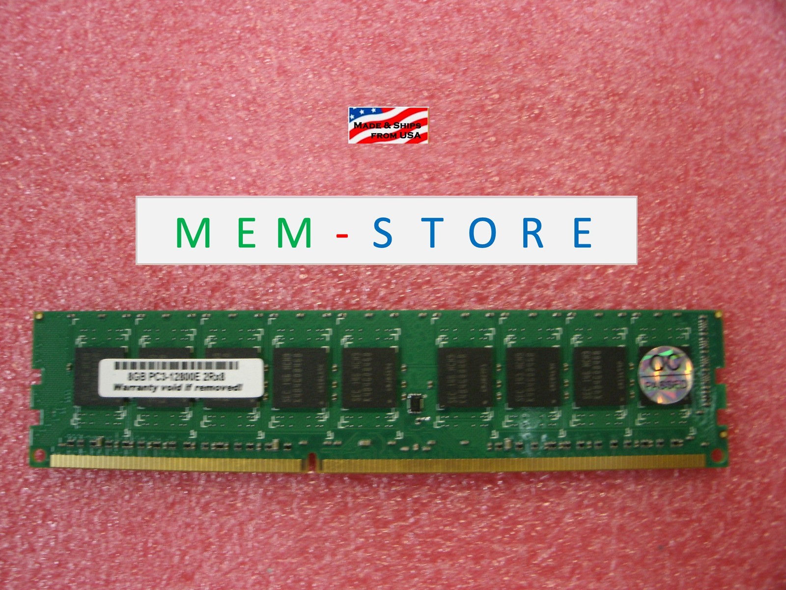 669324-B21 8GB PC3-12800E 1600MHz ECC UDIMM Memory for HPE Microserver Gen8
