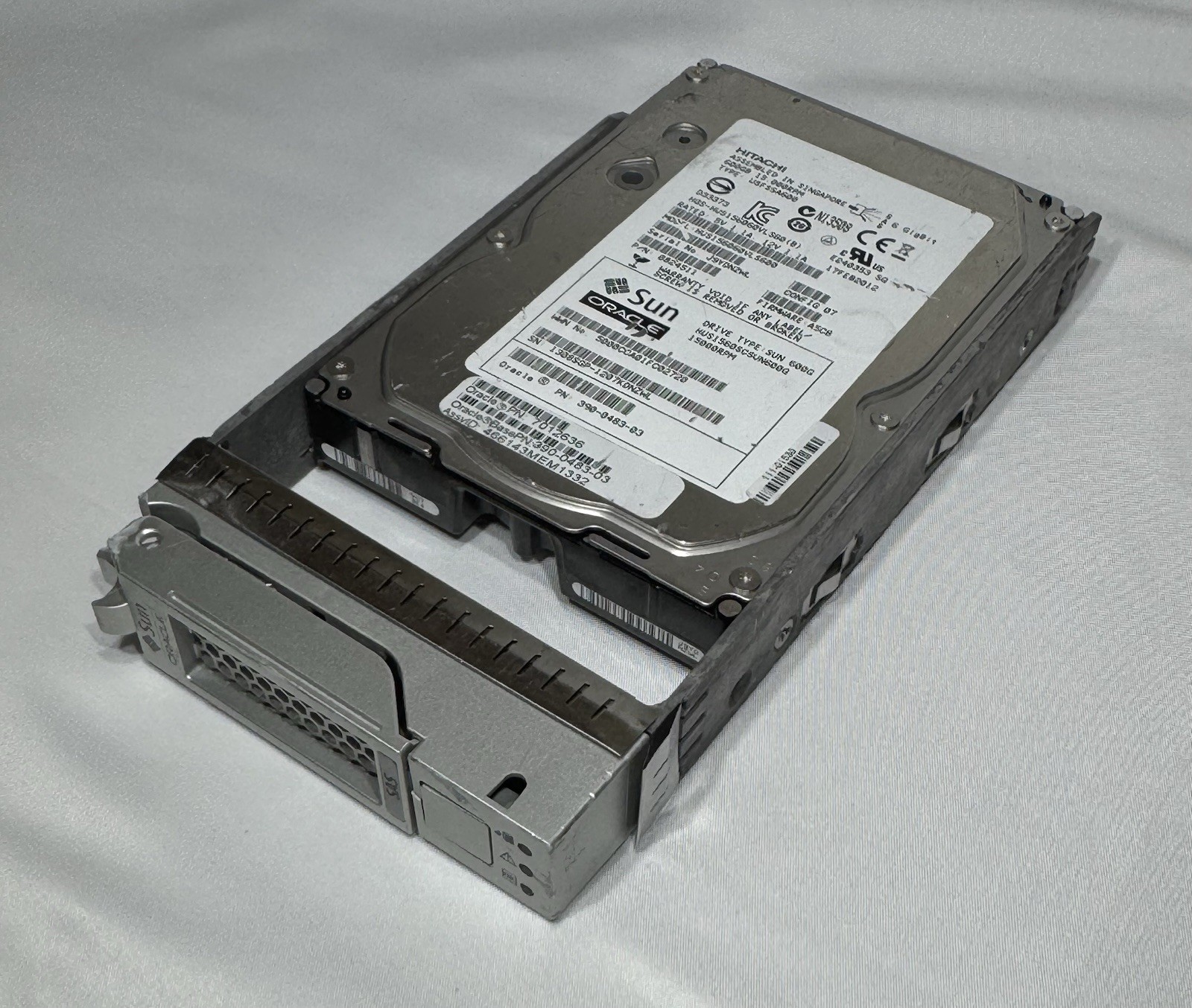 Sun 7012636 600GB 3.5" 15K RPM 3Gb/S SAS Hard Drive - Sun StorageTek 2540 Array