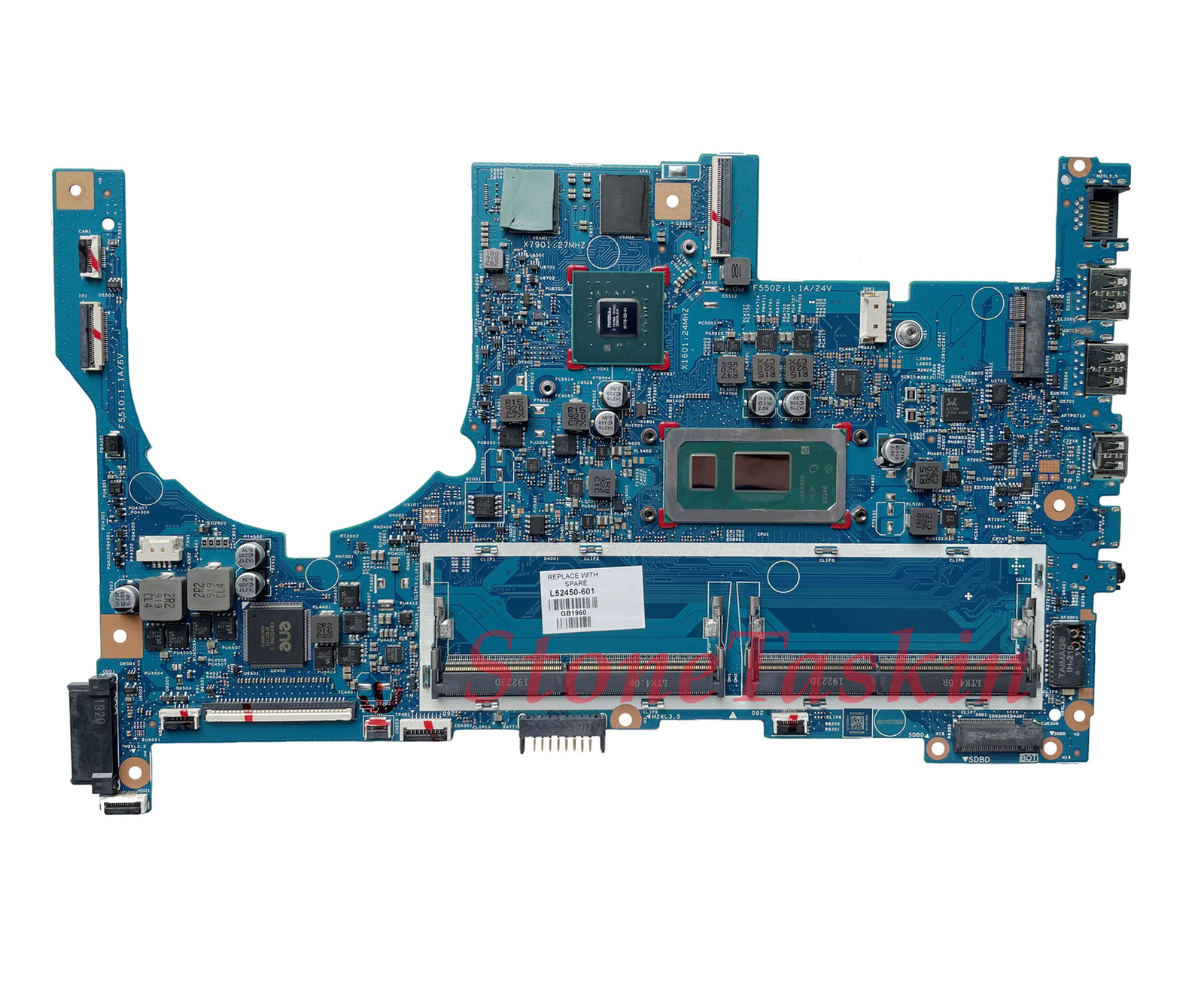 For HP ENVY 17M-CE i7-8565U N17S-G2-A1 Motherboard L52450-601 Mainboard