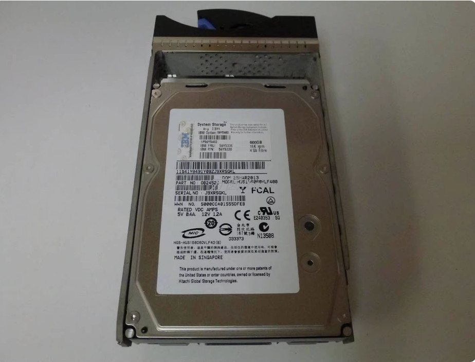 Genuine BM 59Y5460 59Y5336 59Y5322 600GB 15K 4G 3.5" DS5020 DS4700/5020 Hdd