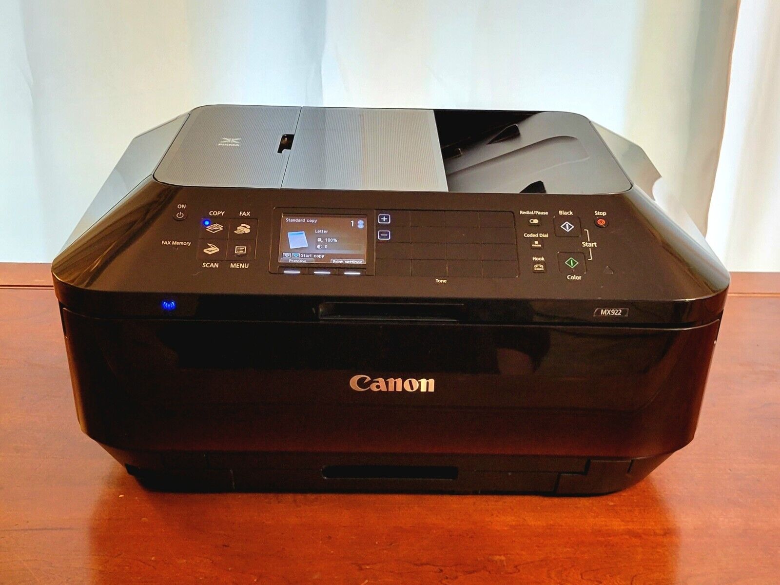 Canon PIXMA MX922 All-in-One Wireless Inkjet Printer - Only 1400 Page Count