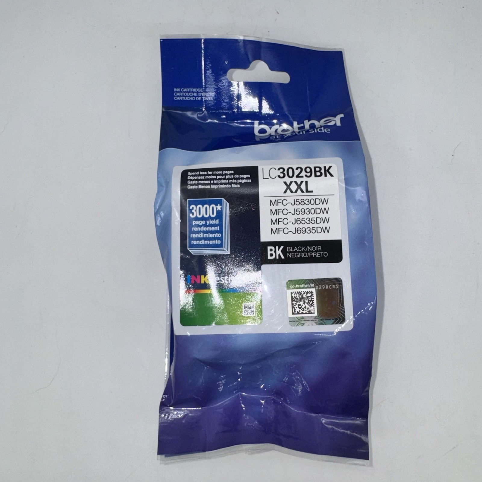 Brother LC3029BK XXL - High Yield Ink Cartridge - 1 Pack - New - Exp 2027