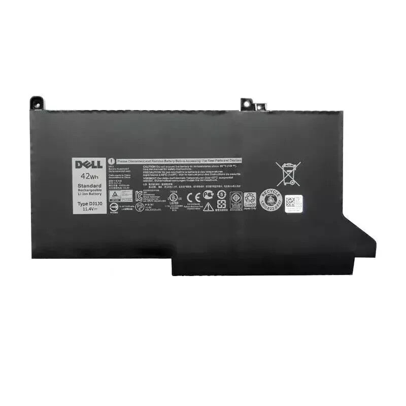 42Wh NEW Original DJ1J0 Battery For Dell Latitude E7280 E7490 13 7380 7390 PGFX4