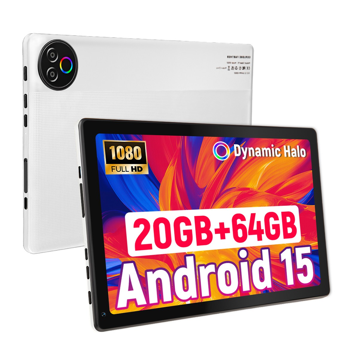 Tablet 64GB 10 Inch Tablet, Android Tablets,5000mAh Battery Penta-Core HD Touch
