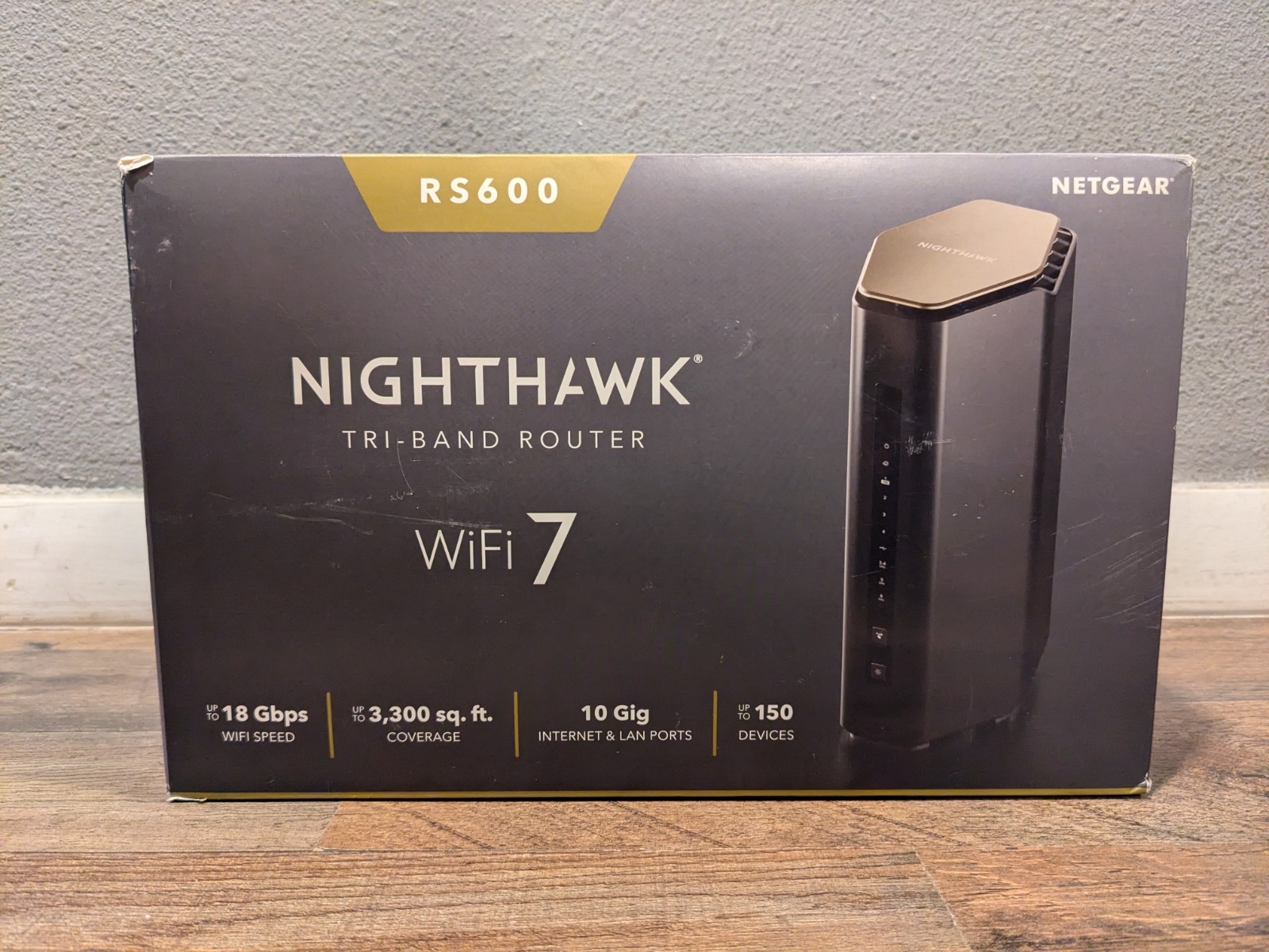 Netgear Nighthawk RS600 Tri-Band BE18000 WiFi 7 Router 10 Gig WAN Port +TESTED