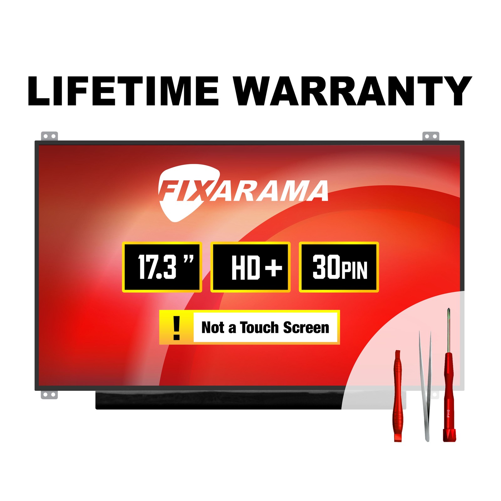 HP 17-BY0055NR 17-BY0061ST HD+ Glossy LCD Screen + Tools GRADE A+ FIXARAMA