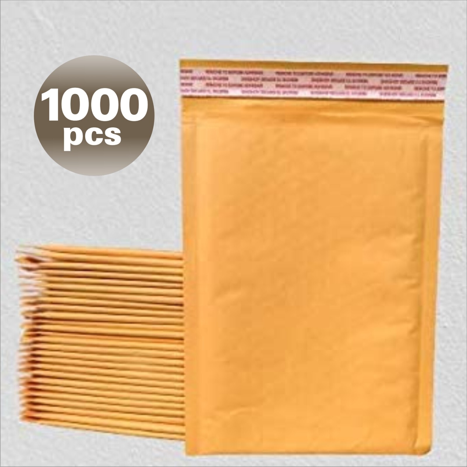 Super1000#000-4X7Kraft Bubble Mailers Padded Envelopes