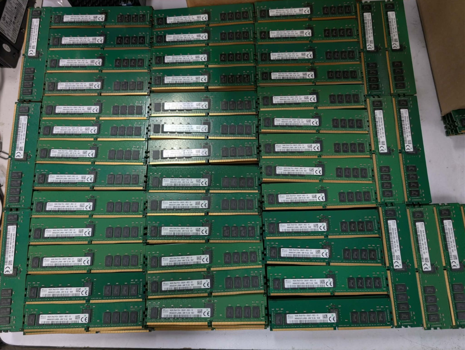 Lot 100 SK hynix 16GB 2Rx8 PC4-23400 DDR4-2933Y ECC Reg Server Memory RDIMM RAM
