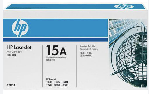 HP 15A (C7115A) Black Genuine/Original